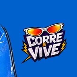 Marca do evento Corre e Vive
