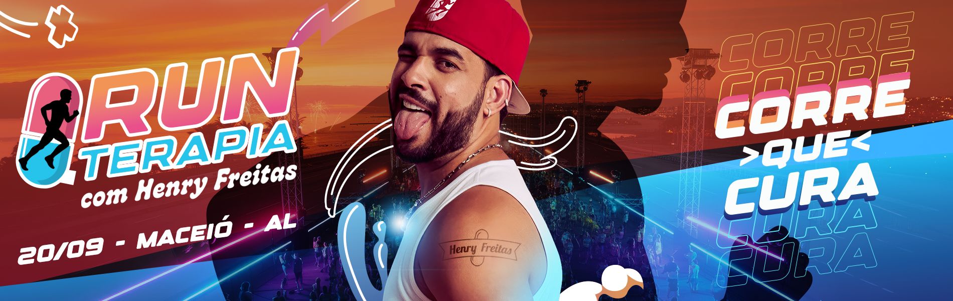 Arte do evento Run Terapia